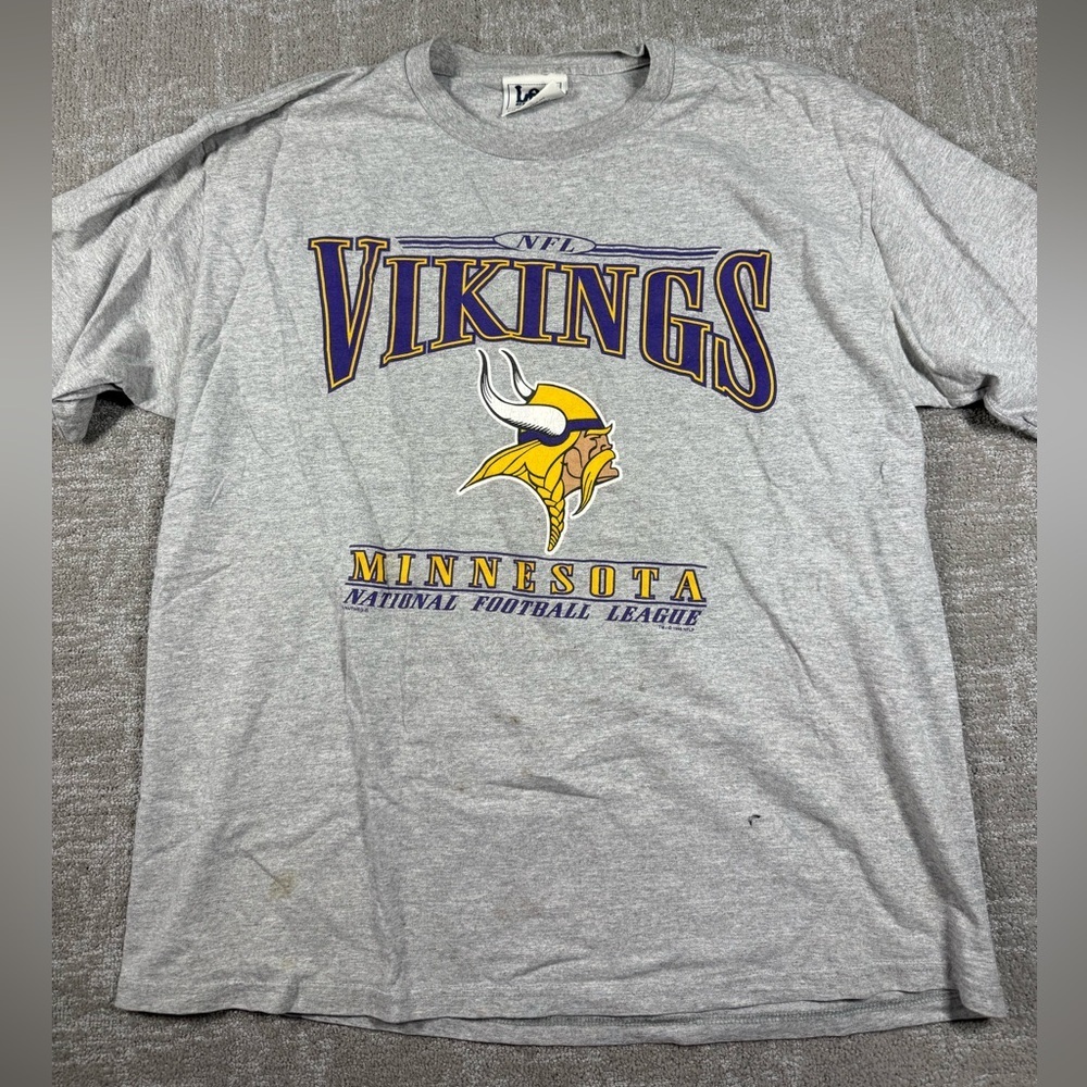 Vintage 90s 1998 Minnesota Viking NFL Football T Shirt Y2K Size XL